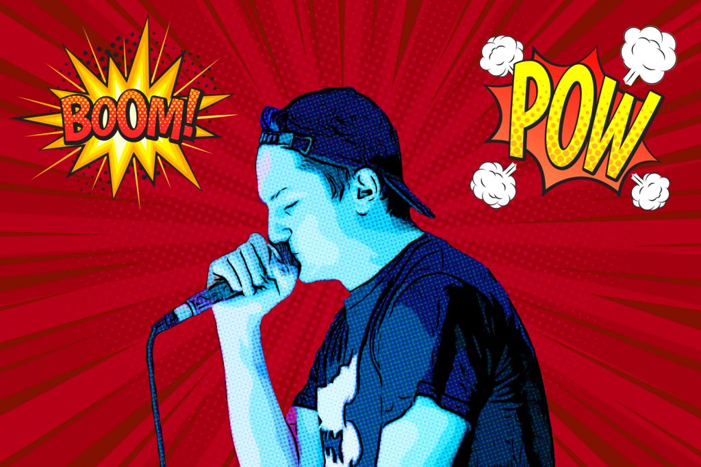 Retouche photo style comics