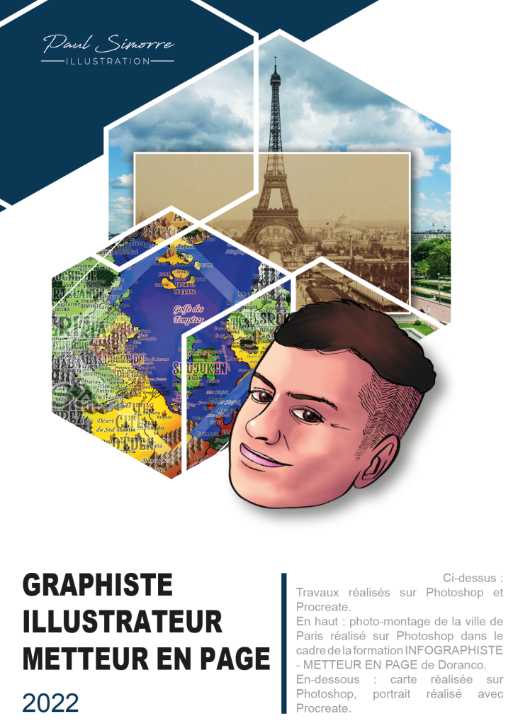 Mise en page brochure graphiste